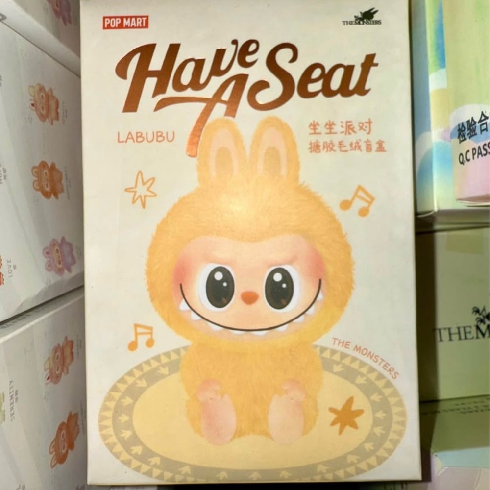 Have A Seat Labubu Blind Plush Box New In Box